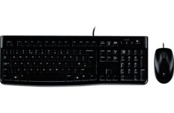 Logitech MK120 Wired Mouse and Keyboard Deskset.
